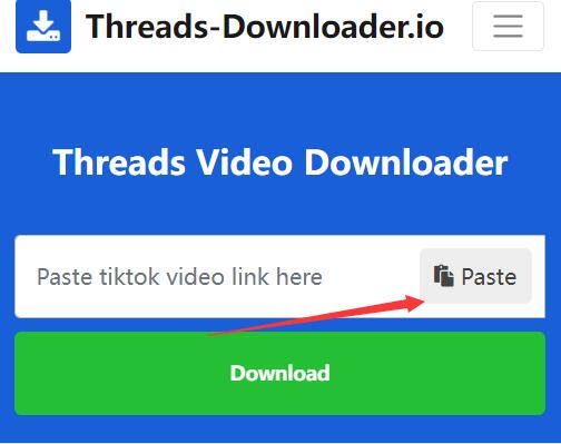 Tap on the Paste button