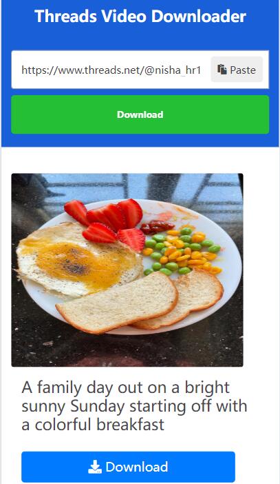 Tap on the Download button